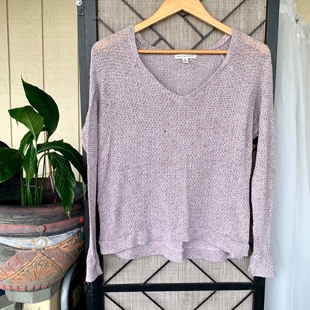 American Eagle Tan Sweater Medium